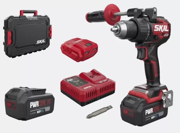 SKIL XP 3080HB 20V Akülü Matkap 2x4.0Ah Çantalı