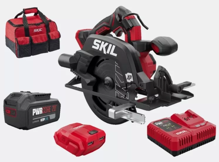 SKIL XP 3571DA 20V Akülü Daire Testere 184mm 4.0Ah Çantalı