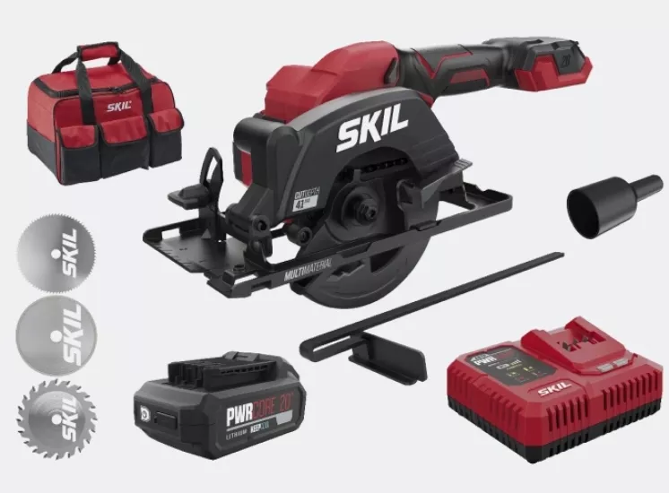 SKIL COMPACT 3540DA 20V Akülü Daire Testere 120mm 2.0Ah Çantalı