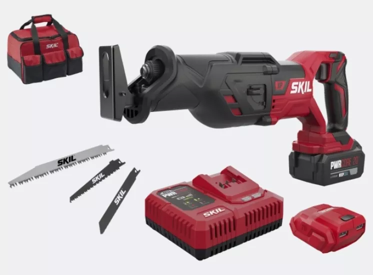 SKIL XP 3480DB 20V Akülü Kılıç Testere 4.0Ah Çantalı
