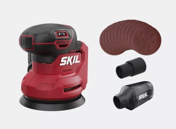 SKIL COMPACT 3751CA 20V Akülü Orabital Zımparalama (Aküsüz)