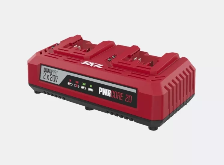 SKIL 3128AA 20V 2.4A Çiftli Şarj Cihazı