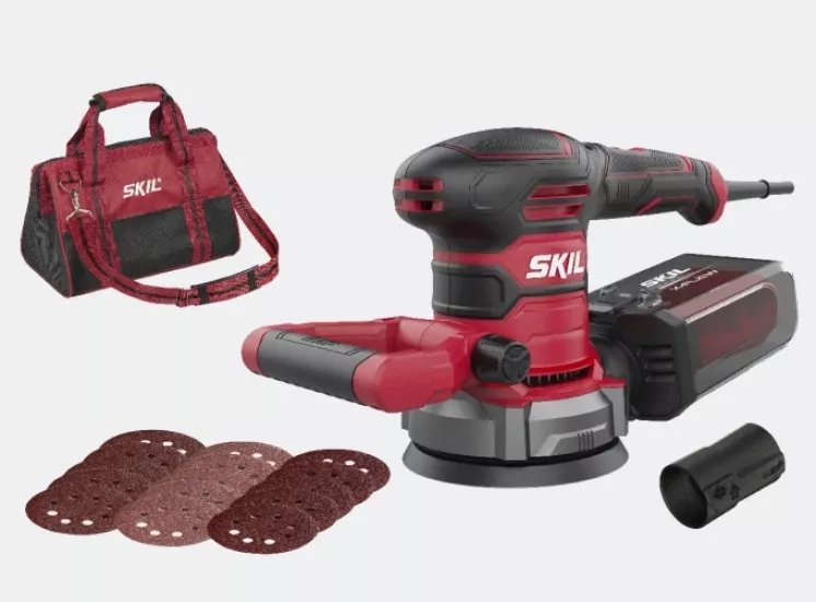 SKIL 7480DA 400W Eksantrik Zımpara Çantalı
