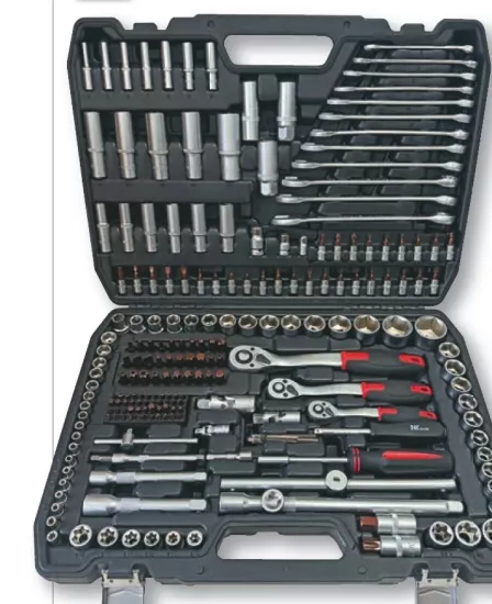 Nttools NCSET218 218 Parça 1/4’’-3/8’’1/2’’ S2 Bits ve CrV Lokma Seti