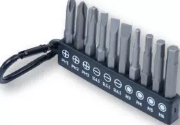 Nttools PRBZ050SET10A 10 Parça 50mm 1/4’’ S2 Bits Seti