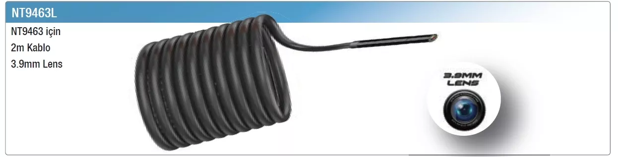 Nttools NT9463L 2mt Kablo + Lens