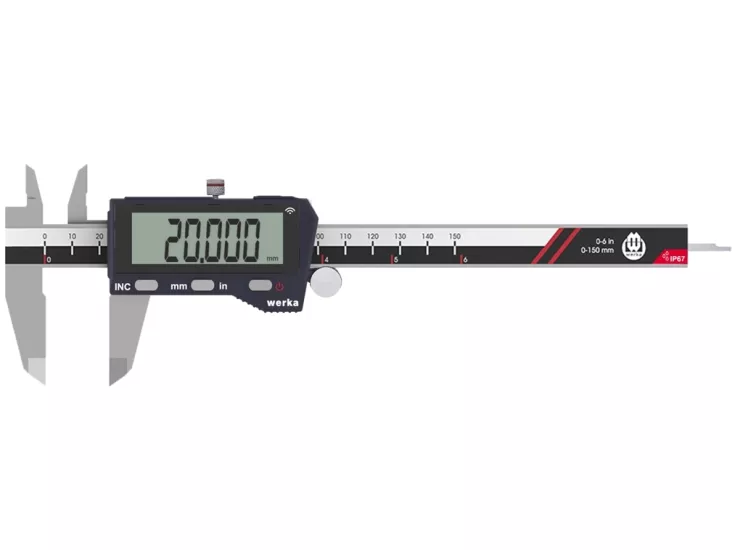 Werka W2230-300W 300mm IP67 Geniş Ekran Dijital Kumpas