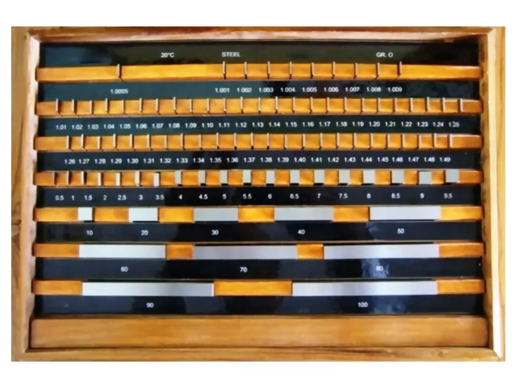 Werka 5100-112-1 Çelik Blok Mastar Seti