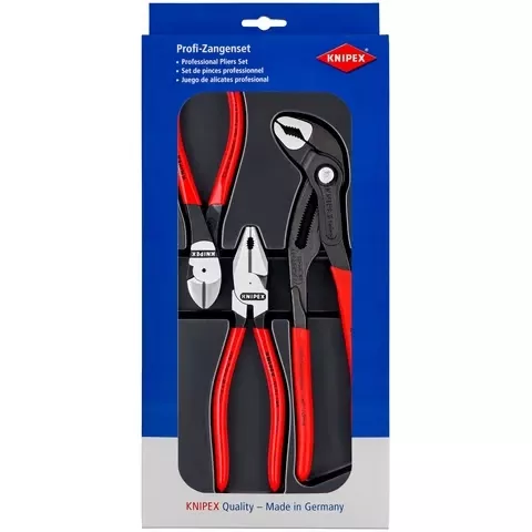 Knipex 00 20 10 3’lü Ağır Tip Pense Seti