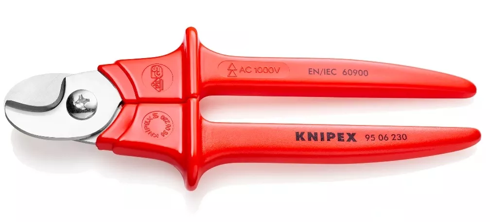 Knipex 95 06 230mm Yaysız Kablo Makası