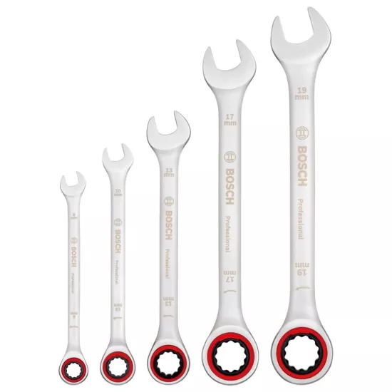 Bosch 1 600 A02 Z3D 5 Parça Cırcır Anahtar Seti