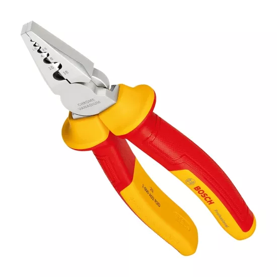 Bosch 1 600 A02 NE6 180mm İzoleli Sıkma Pensesi VDE