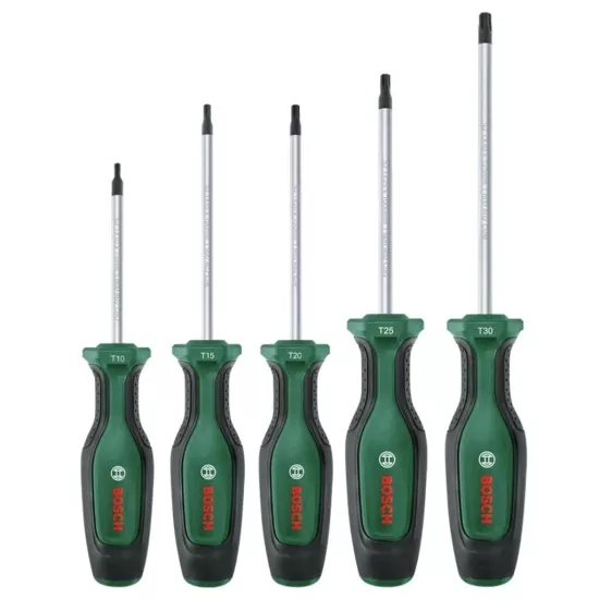 Bosch 1 600 A02 BX6 5 Parça Torx Tornavida Seti