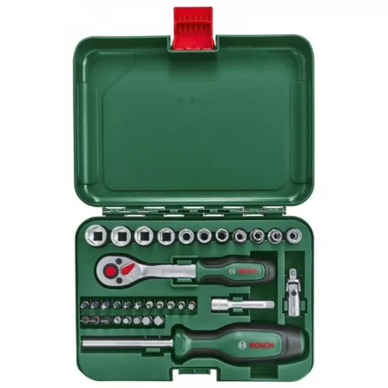 Bosch 1 600 A02 BY1 34 Parça 1/4’’ Lokma Seti