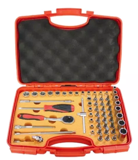 Rico 006-RC1012 60PC 1/4” 6 Köşe Lokma Seti
