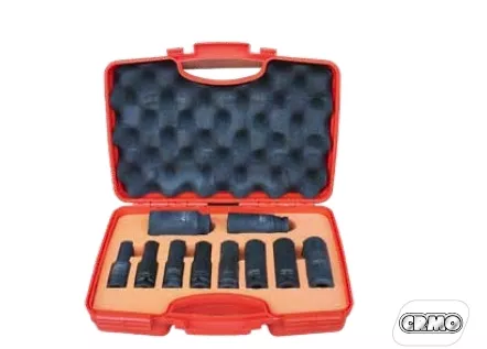 Rico 007-RC2325 10 Parça 1/2’’ Havalı Derin Lokma Seti