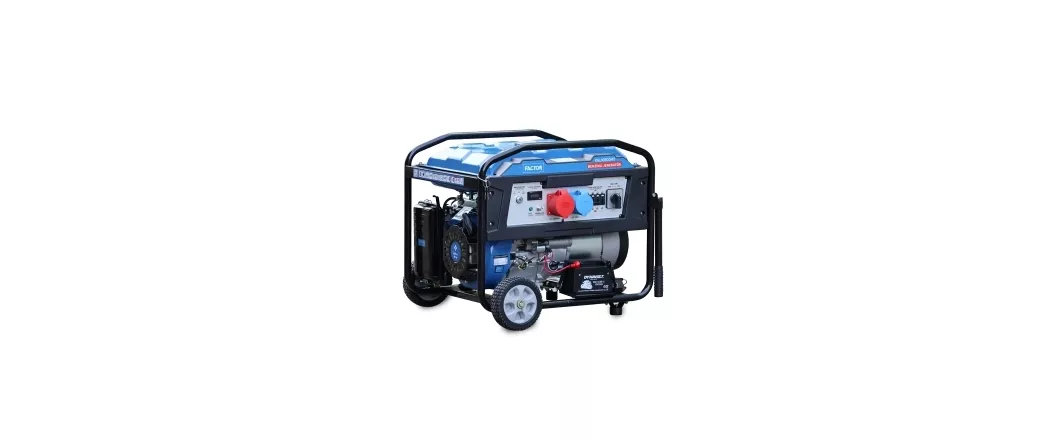 Factor KGL10500MT 10.0kVa Benzinli İpli - Marşlı Dual Jeneratör