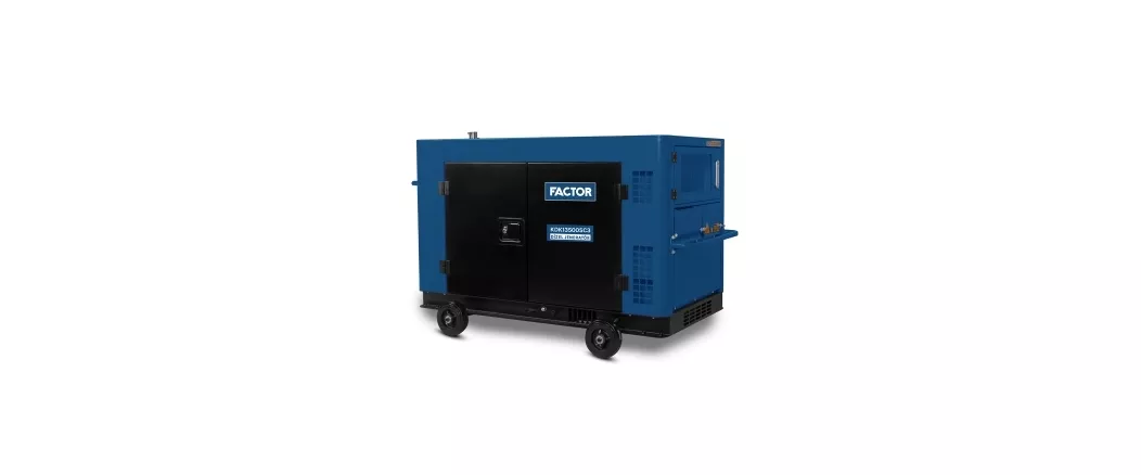 Factor KDK13500SC3 13.5kVa Dizel Kabinli Marşlı Trifaze Jeneratör