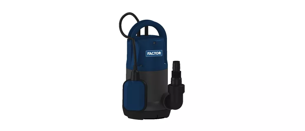 Factor CS550P-N 550W Plastik Gövdeli Temiz Su Drenaj Pompası