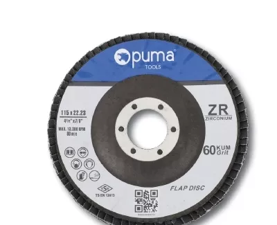 Rayno PUMA1152240 115mm Zirkonyum 40 Kum Flap Disk (20’li)