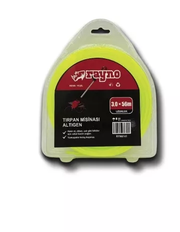 Rayno RYN10405 3,3x46M Tırpan Misinası Altıgen