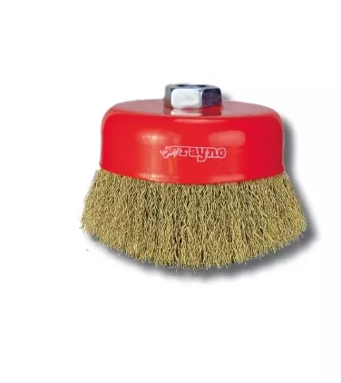 Rayno RYN11674 65mm Saçaklı Çanak Fırça 10’lu