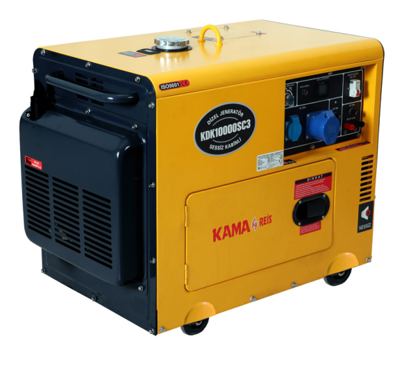 Kama KDK10000SC3 Dizel 3-Faz Jeneratör 9,4kVA