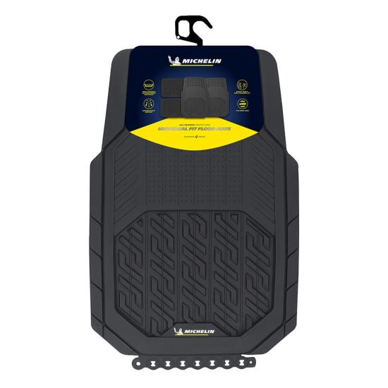 Michelin MC34587 Tüm Araçlara Uyumlu 4 Parça Üniversal 3D Havuzlu Oto Paspas