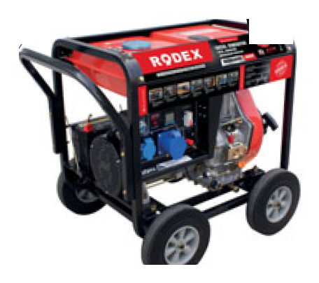 Rodex RDX90480DE 5.2KW Monofaze Dizel Jeneratör