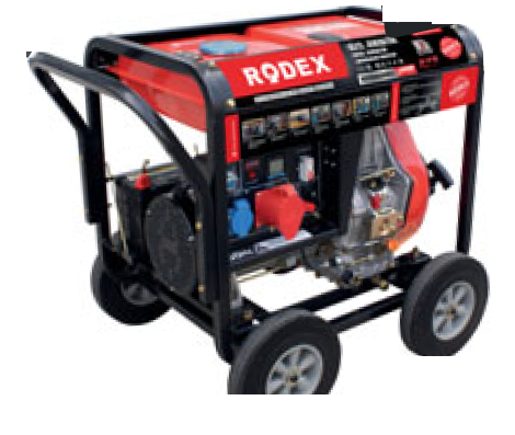 Rodex RDX90600DE3 6.5KW Trifaze Dizel Jeneratör