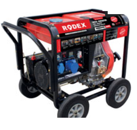 Rodex RDX90600DE 6.5KW Monofaze Dizel Jeneratör