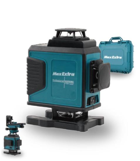 MaxExtra MXP08G 2 Dikey 2 Yatay Yeşil Lazerli Hizalama