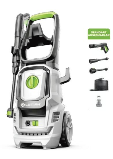 Lutian LT407-1800 150 Bar İndiksiyon Motorlu Yıkama Makinası
