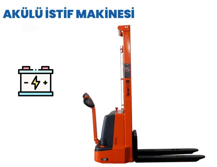 Rolwal FP-IM-CDDYG-1530 1.5 Ton Tam Akülü İstif Makinası