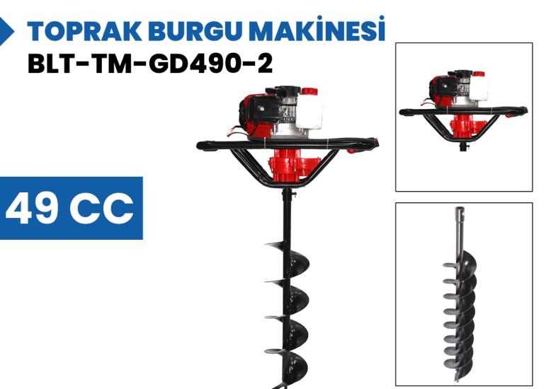 Balatlı BLT-TM-GD490-2 49cc Benzinli Toprak Burgu Makinası