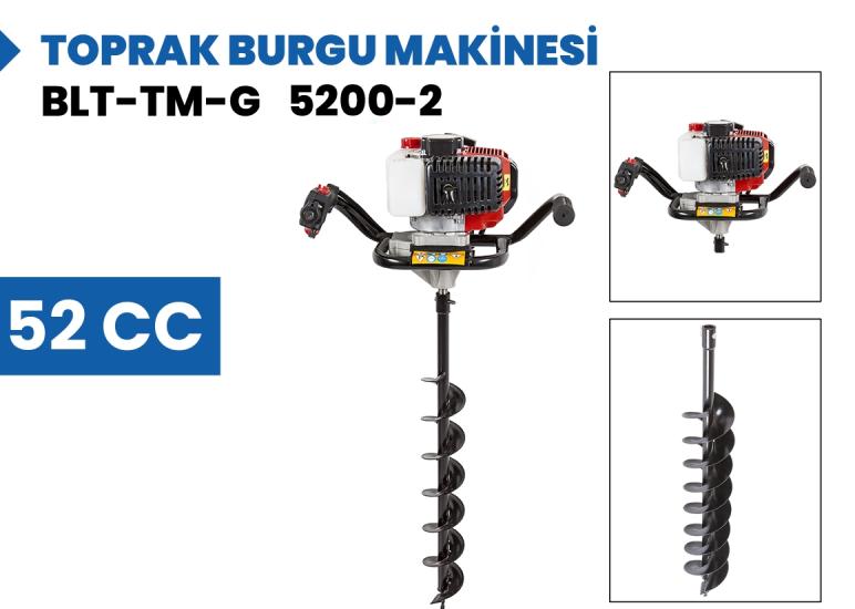 Balatlı BLT-TM-GD5200-2 52cc Benzinli Toprak Burgu Makinası