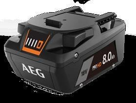 Aeg L1880SHD 18V 8.0Ah Pro HD Yedek Akü