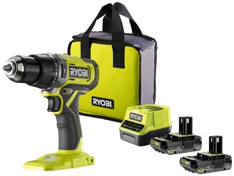 Ryobi RPD18-2C20S 18V Akülü Darbeli Matkap Seti