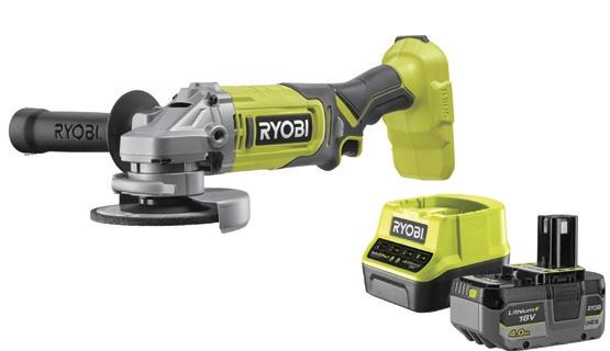 Ryobi R18125-1C40S 18V Akülü Taşlama