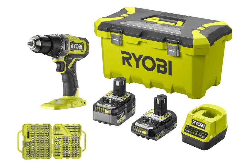 Ryobi RPD18-252TA127 18V Akülü Matkap + Uç Seti