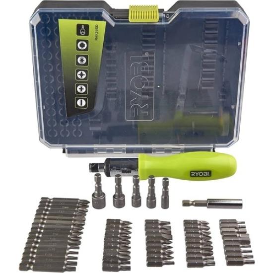 Ryobi Rak59Sd 59 Parça Cırcırlı Vidalama Seti