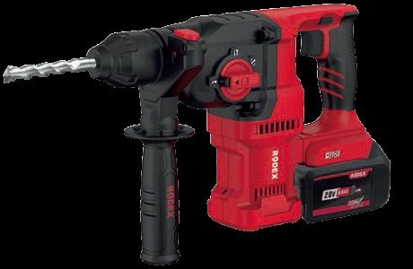 Rodex RPX2377 Akülü Kırıcı-Delici Matkap (Kömürsüz Motor)