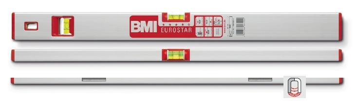 BMI Euro Star 690050EM 50cm Alüminyum Su Terazisi Mıknatıslı