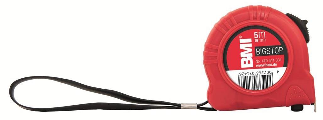 BMI 4702-1602S 2mt Stoperli - Askılı Bigstop Şerit Metre
