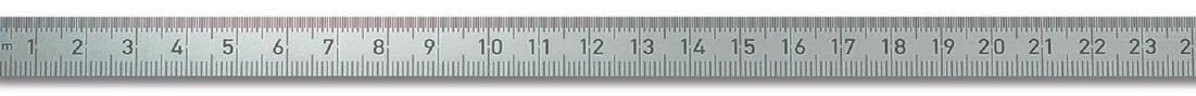 BMI 962-150R 50cm Çelik Cetvel