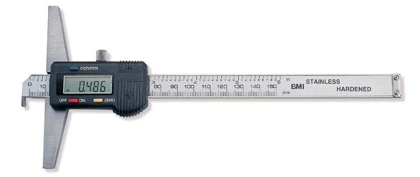 BMI 773150 150mm Dijital Derinlik Ölçüm Kumpası