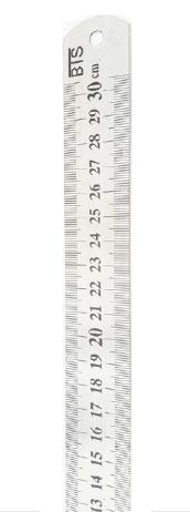 Bts BTS12255 Çelik Cetvel 300*20*0.7mm
