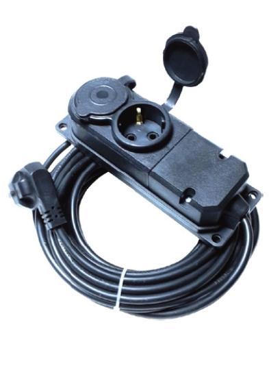 Topart TA01566 30mt 2’li Grup Prizli Uzatma Kablosu
