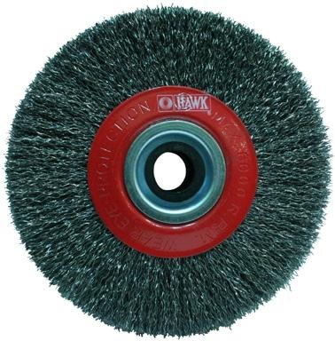 Hawk HA10181 200mm Gri Telli Daire Fırça