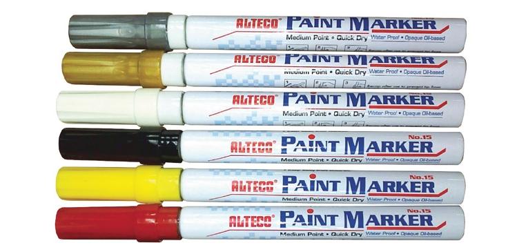 Alteco PM-BL-GOLD Altın Sarısı PAINT MARKER Kalem 20’li